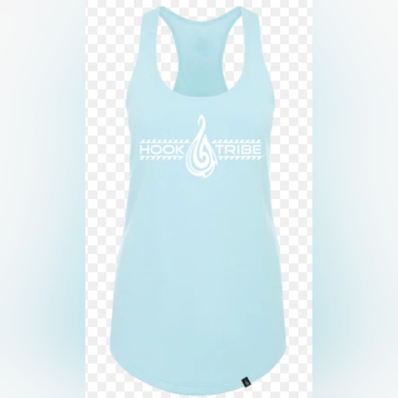 Hook Tribe light blue tank top size L - Picture 1 of 2